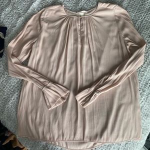 Blouse in blush